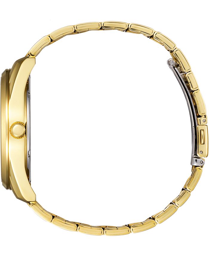 Citizen Men's Quartz Gold-Tone Stainless Steel Bracelet Watch 42mm - Macy's