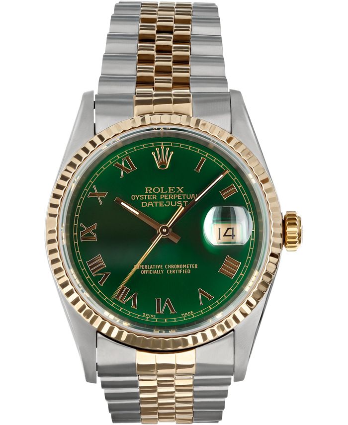 Macys pre owned deals rolex