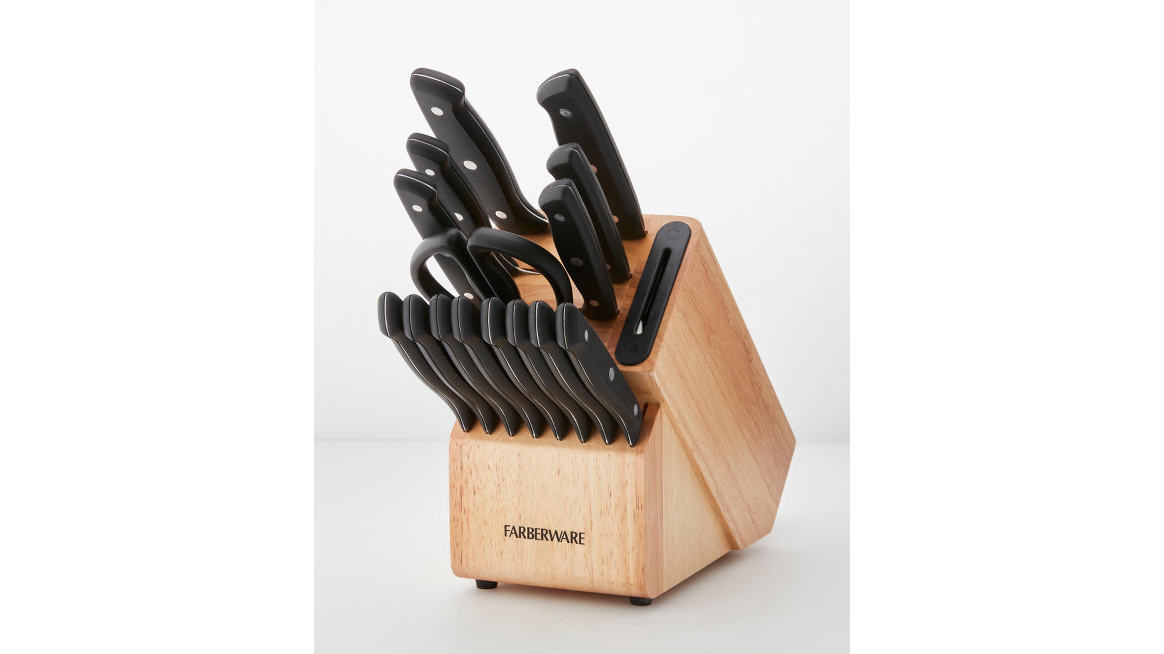 Farberware EdgeKeeper 16-Pc. Universal Cutlery Block Set