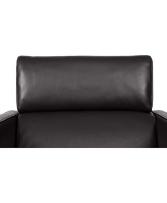 CLOSEOUT! Darrium 27" Leather Club Chair, Created for Macy's