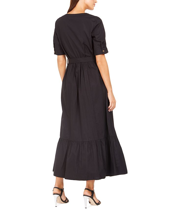 Calvin Klein ShortSleeve Cotton Maxi Dress Macy's