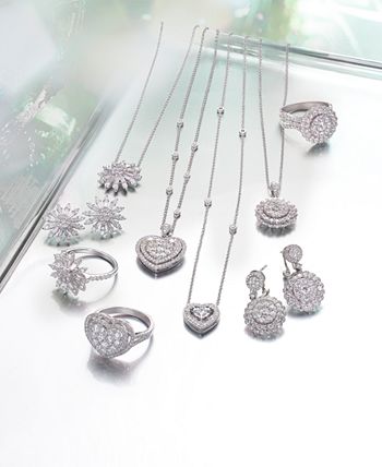EFFY Collection - Diamond Heart Pendant Necklace (1-1/8 ct. t.w.)
