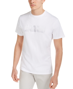 Calvin Klein Men's Ck Move 365 Block Logo T-shirt In Brilliant White |  ModeSens