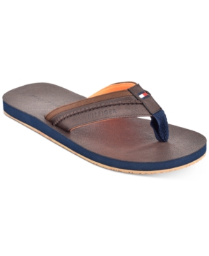 Tommy Hilfiger Men's Dembo Flip-Flop Sandals Men's Shoes