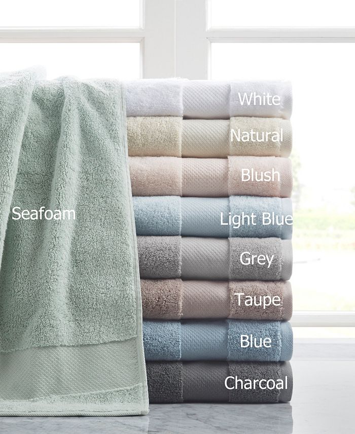 6 Piece Turkish Cotton Towel Set Melissa Linen Color: Light Blue