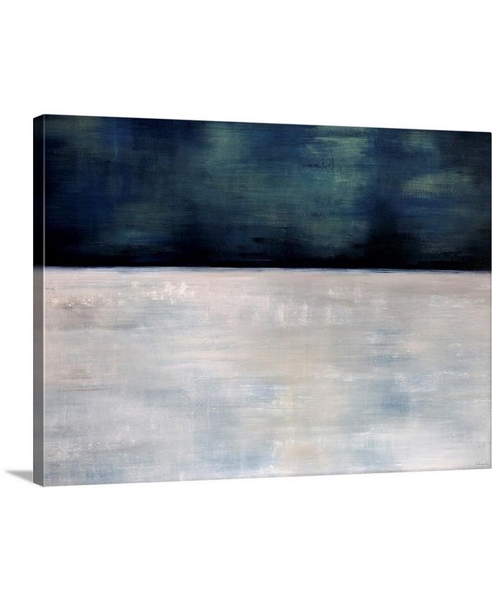 GreatBigCanvas - 40 in. x 30 in. "Arctic Night" by  Sydney Edmunds Canvas Wall Art