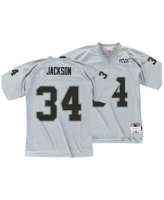 bo jackson raiders white authentic jersey
