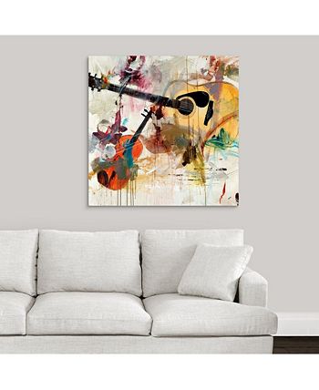 GreatBigCanvas - 36 in. x 36 in. "Fusion" by  Clayton Rabo Canvas Wall Art