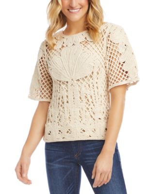 Karen Kane - Crochet Top
