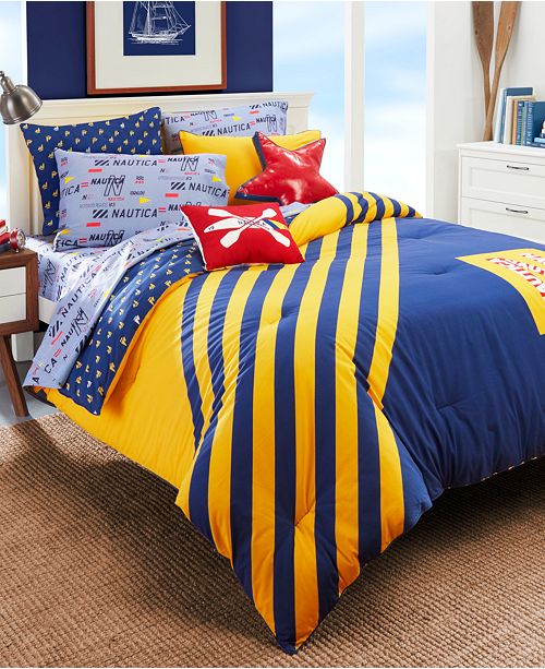 Nautica Kids Flag Stripe 2 Piece Twin Comforter Set Reviews