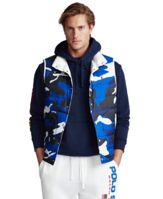 polo ralph lauren men's reversible down vest