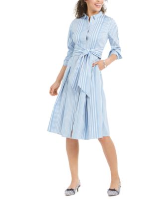 Charter Club - Striped Shirtdress
