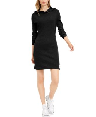 calvin klein hooded dress