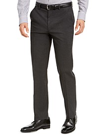 Men's Classic-Fit Stretch Solid Suit Pants, Created for Macy's 