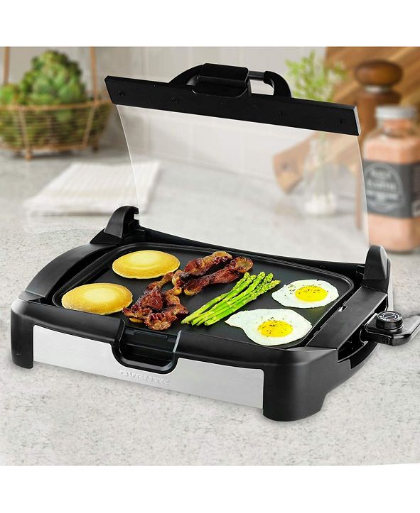 OVENTE Reversible Electric, Grill and Griddle, Free NonStick Skillet