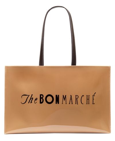 The Bon Marche Large Open Tote with Logo