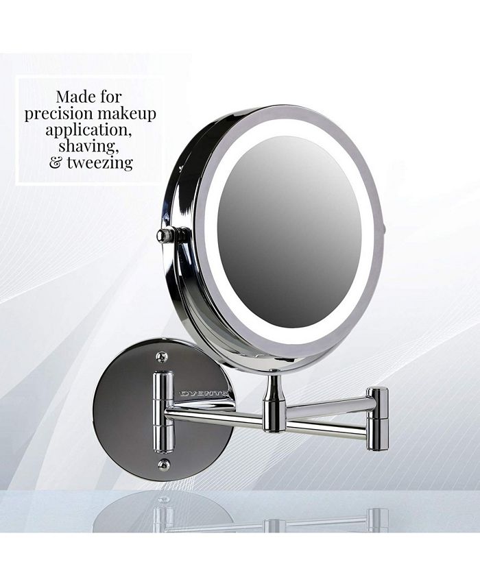 OVENTE Wall Mount LED Lighted Makeup Mirror - Macy's