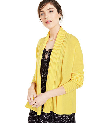 Charter Club Cashmere Shawl-Collar Cardigan, Created for Macy's - Macy's