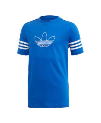 adidas blue tee