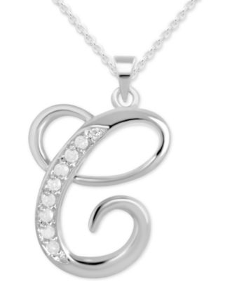 c diamond necklace