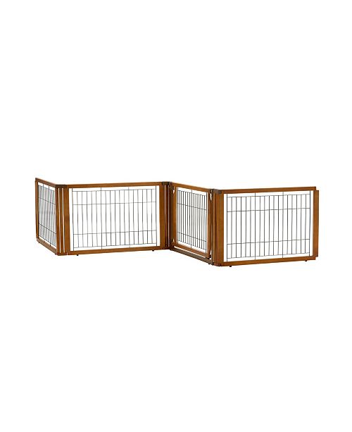 Richell Convertible Elite Pet Gate Low 4 Panel Reviews Home