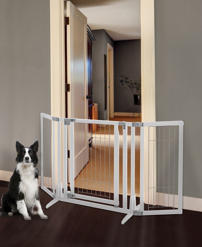 Richell Premium Plus Freestanding Pet Gate Macy's