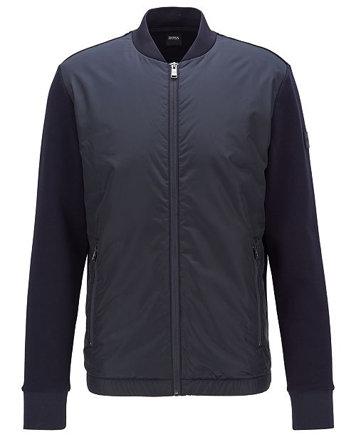 Hugo Boss Boss Men S Skiles 23 Zip Through Sweatshirt Reviews
