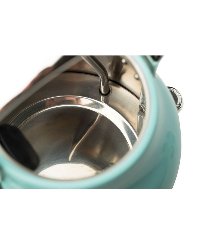 Haden Heritage 1.7 Liter Stainless Steel Electric Kettle Macy's