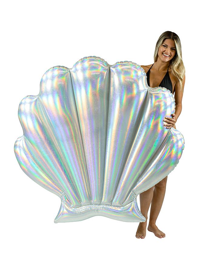 PoolCandy - Holographic Oyster Pool Raft