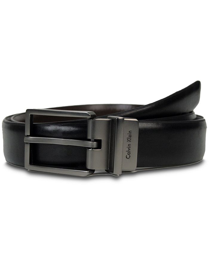 Calvin Klein 29mm Reversible Leather Dress Belt - Macy's