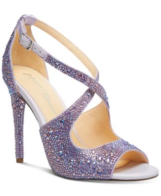 macy's purple pumps