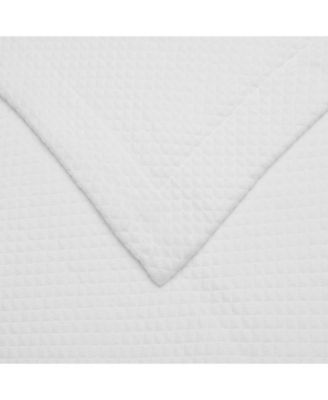 100% Cotton Diamond Solitaire All-Season 2-Piece Coverlet Set, Twin