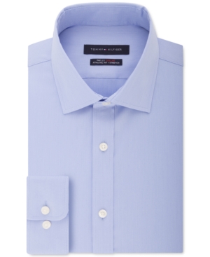 Tommy Hilfiger Men's Athletic-Fit Flex Collar Dress Shirt