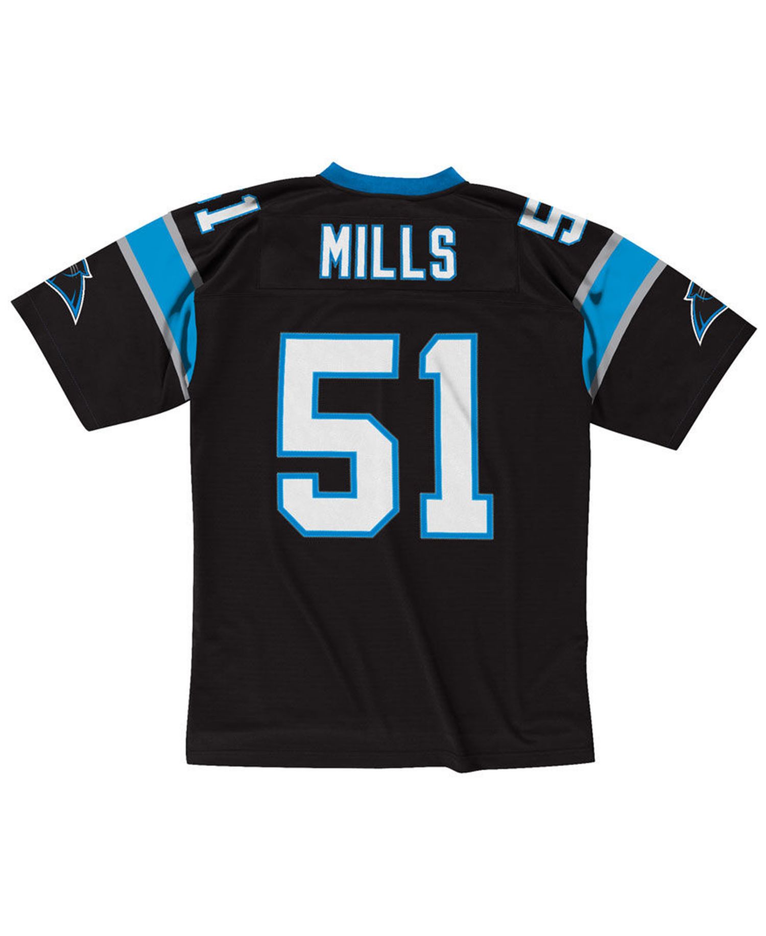 Men's Sam Mills Carolina Panthers Replica Throwback Jersey