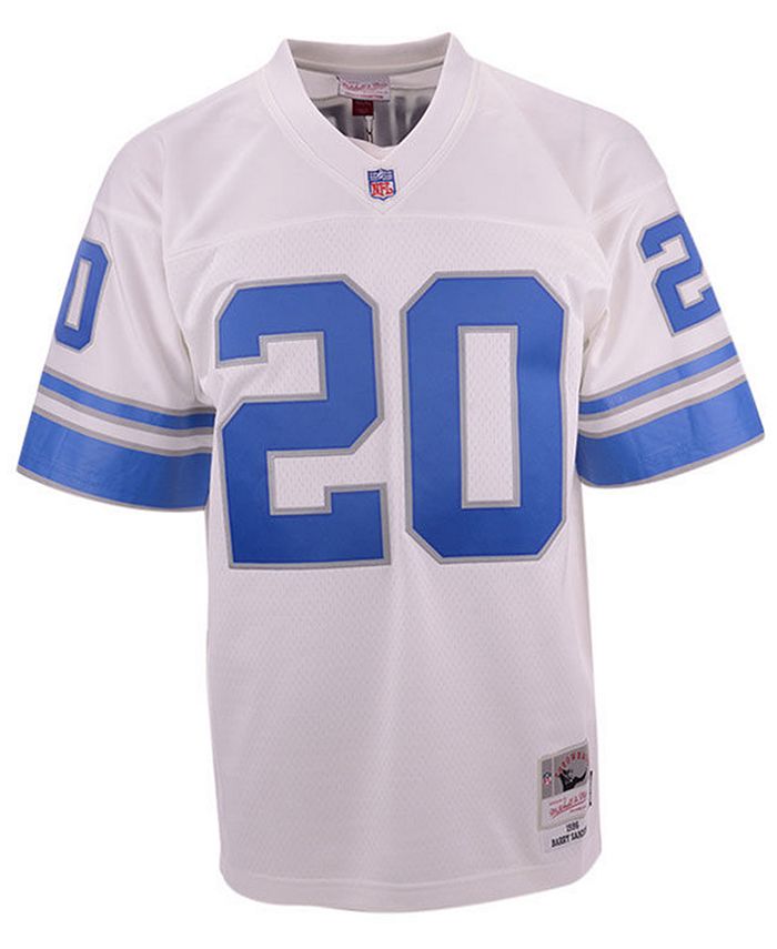 Mitchell & Sanders Detroit Lions Replica Throwback Jersey - Macy's