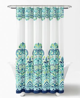 Clara Bohemian Shower Curtain, 72" x 72"