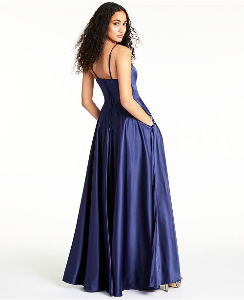 macys junior gowns
