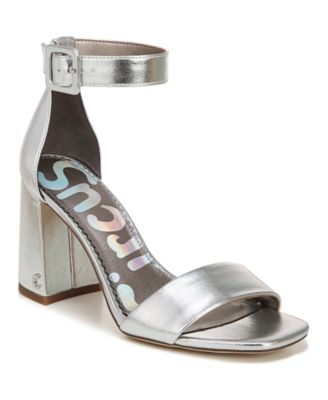 sam edelman silver sandals