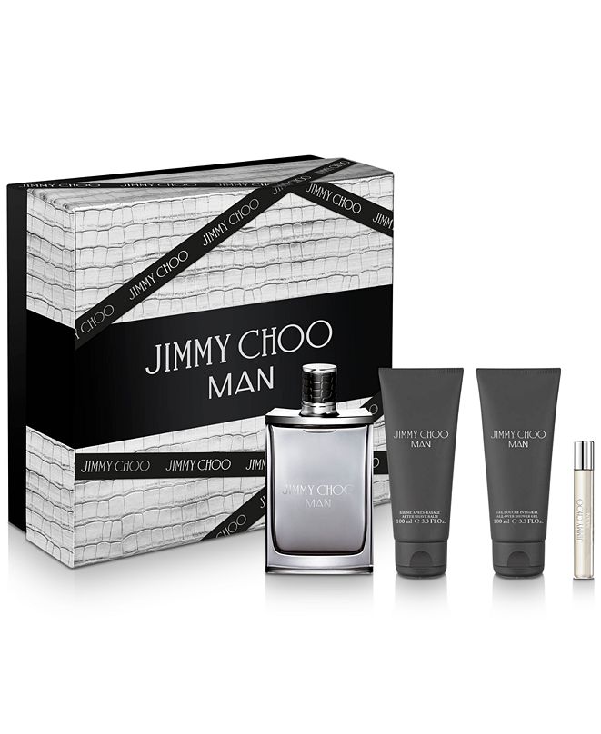Jimmy Choo Men's 4Pc. Man Eau de Toilette Gift Set & Reviews All