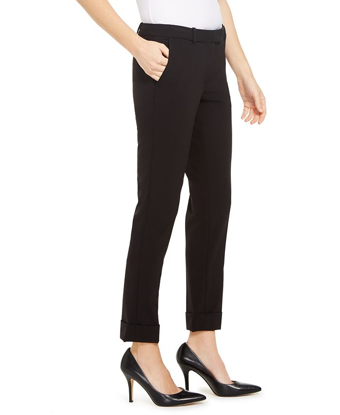 Calvin Klein X-Fit Slim-Fit Dress Pants & Reviews - Pants & Capris ...