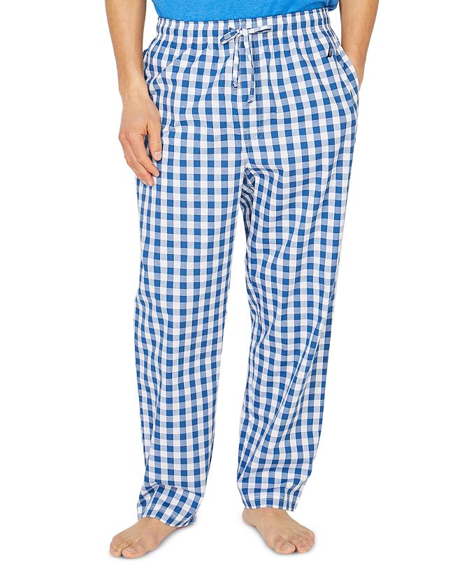 Nautica Men's Cotton Buffalo Plaid Pajama Pant & Reviews - Pajamas ...