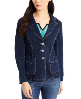 Nanette Lepore - Seamed Denim Jacket