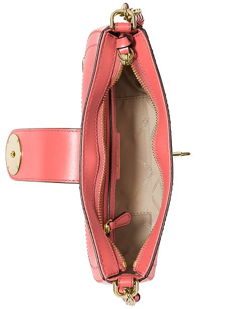 Michael Kors Carmen Leather Shoulder Bag & Reviews ...