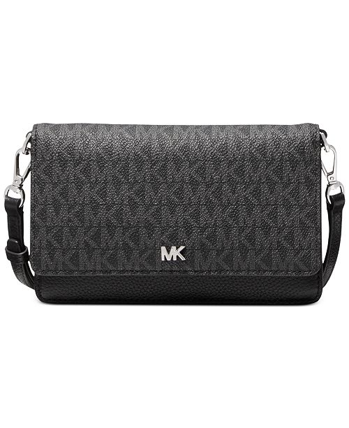 Michael Kors Mott Signature Phone Crossbody & Reviews - Handbags & Accessories - Macy&#39;s