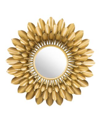 Zuo - Sunflower Round Mirror Gold