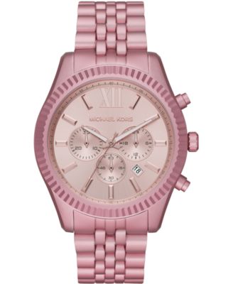 michael kors watch pink strap