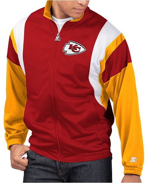 Starter Men S Kansas City Chiefs The Contender Track Jacket