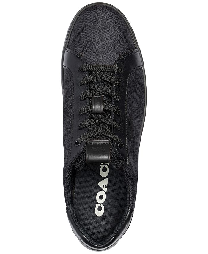 COACH Men's Low Line Signature Low-Top Sneakers - Macy's