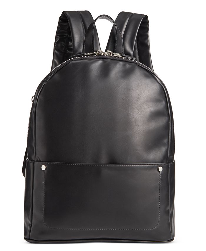 Steve Madden Men's Faux-Leather Backpack - Macy's