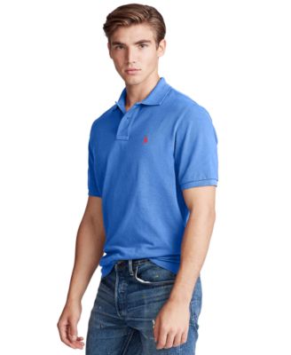 slim fit mesh polo ralph lauren